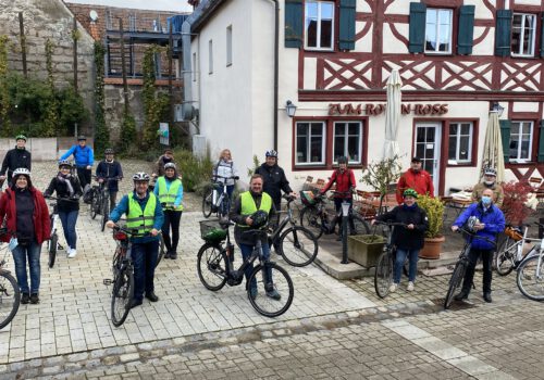 Allianztour mit dem E-Bike: Die Kommunale Allianz Biberttal-Dillenberg stellt Radwanderweg auf den Prüfstand
